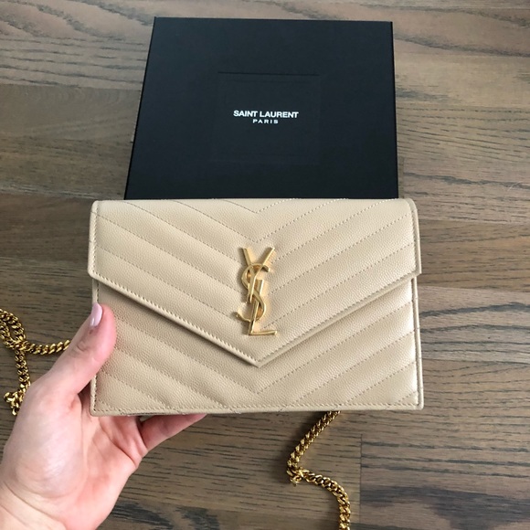 nordstrom ysl wallet on chain